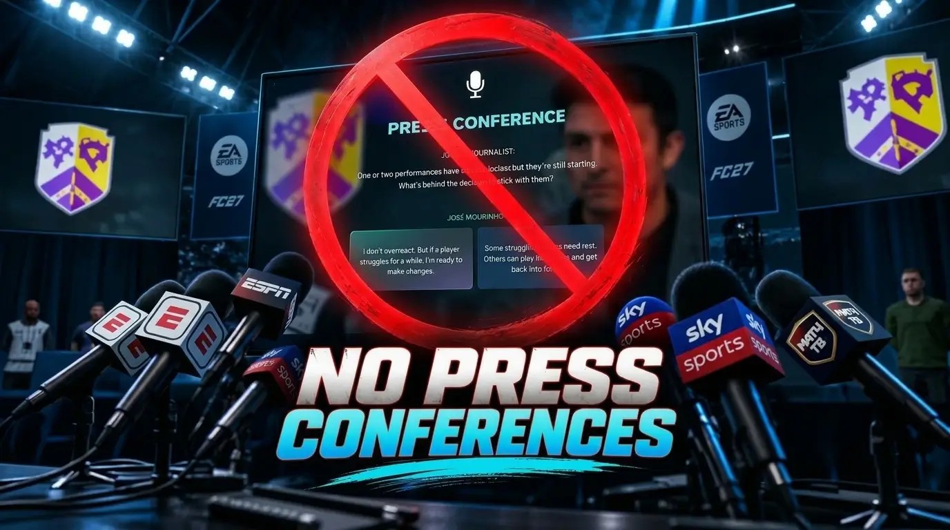 No Press Conference Mod | FC 27 TU 5