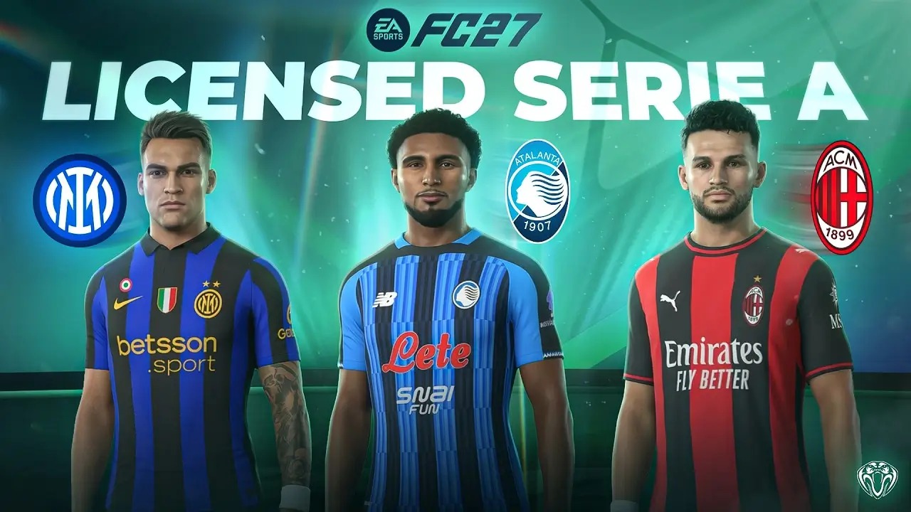 Licensed Serie A Mod by ViP3eR | FC 27 TU 6