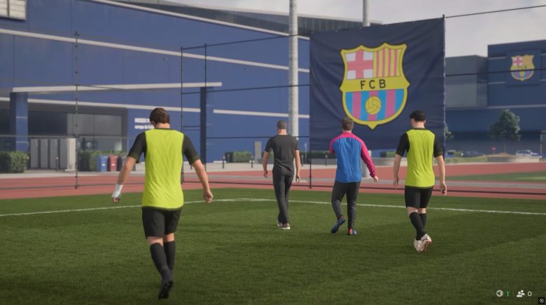 Màn hình chế độ Career Mode trong FC 27